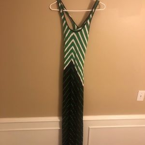 Calvin Klein Maxi Sleeveless Cross Back